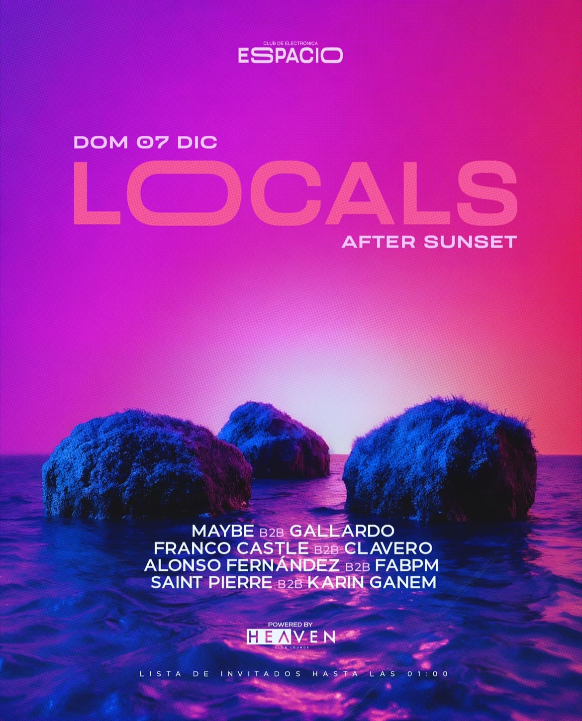 LOCALS - DOMINGO AFTER SUNSET image}