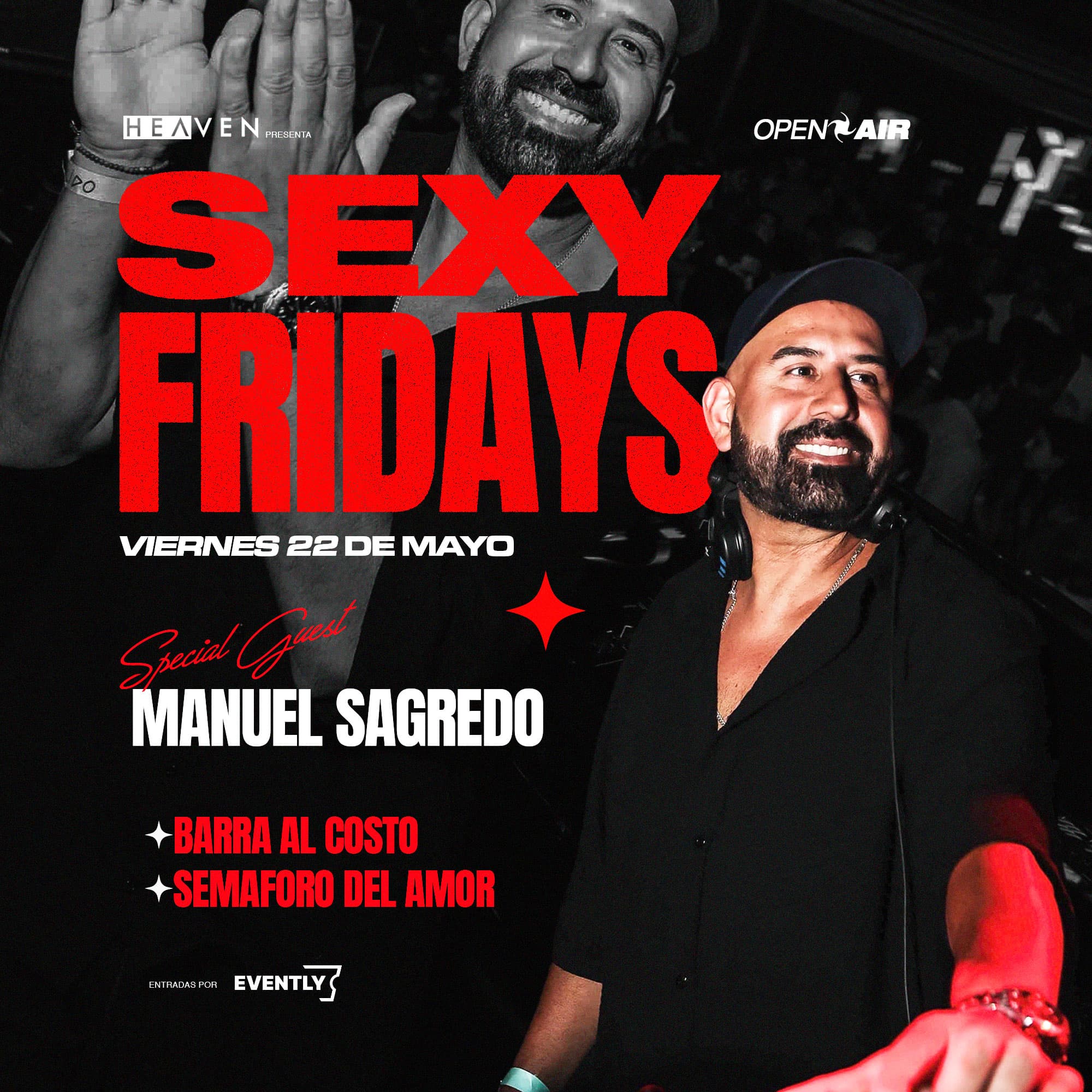 SEXY FRIDAYS - VIERNES DE BARRA AL COSTO image}