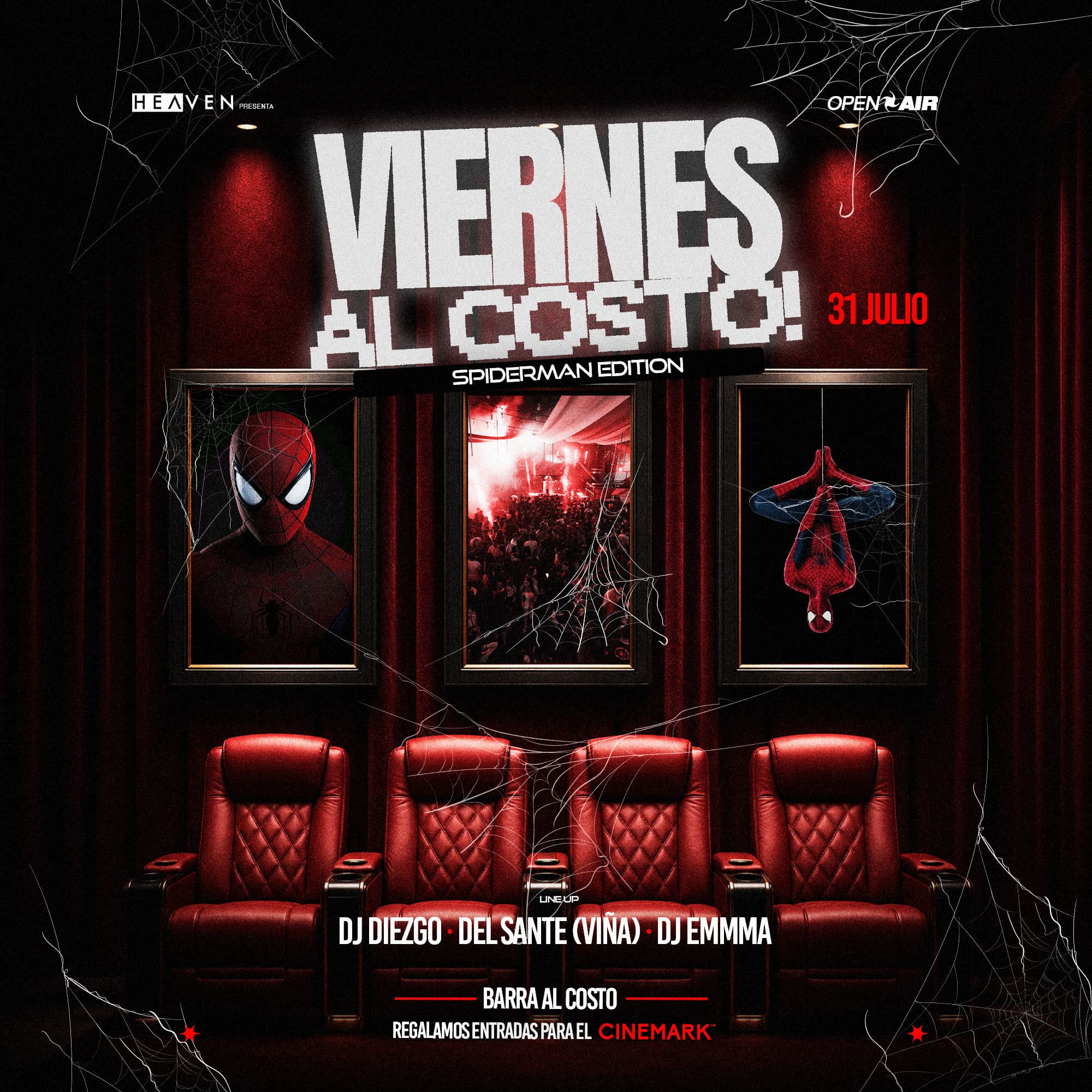 VIERNES AL COSTO! - SPIDERMAN EDITION image}