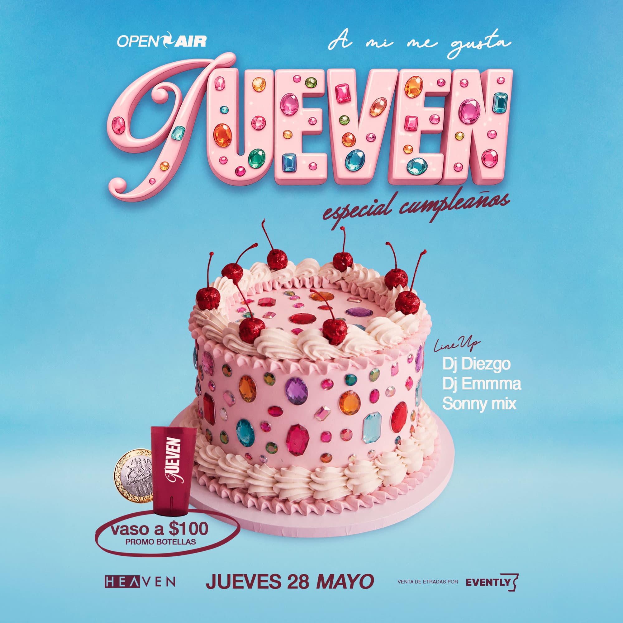 A MI ME GUSTA JUEVEN!  - ESPECIAL CUMPLEAÑOS image}