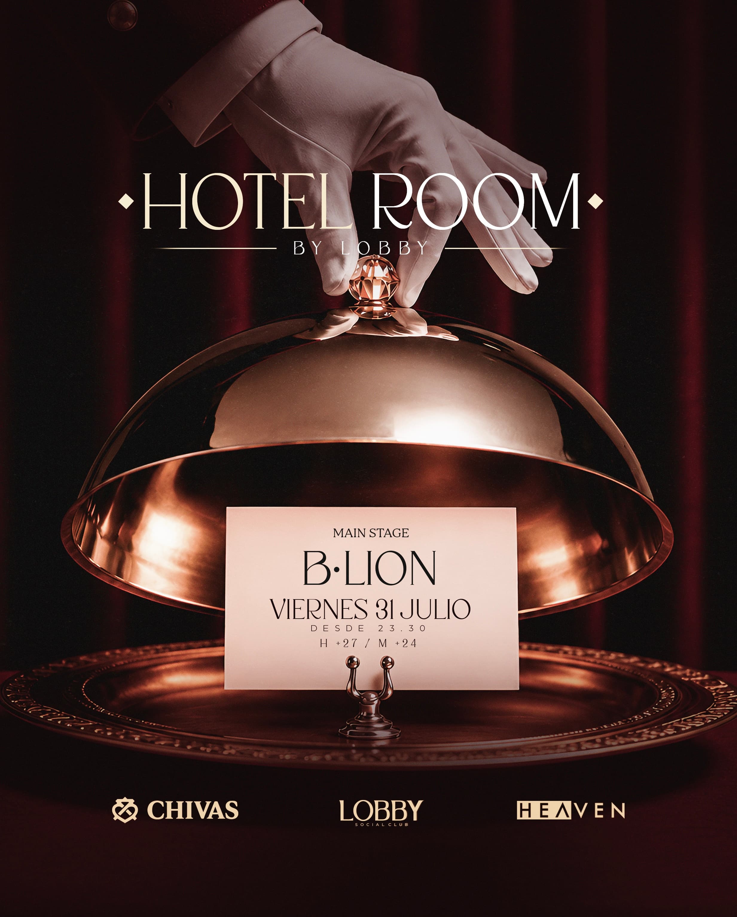 VIERNES DE HOTEL ROOM x LOBBY - B-Lion image}