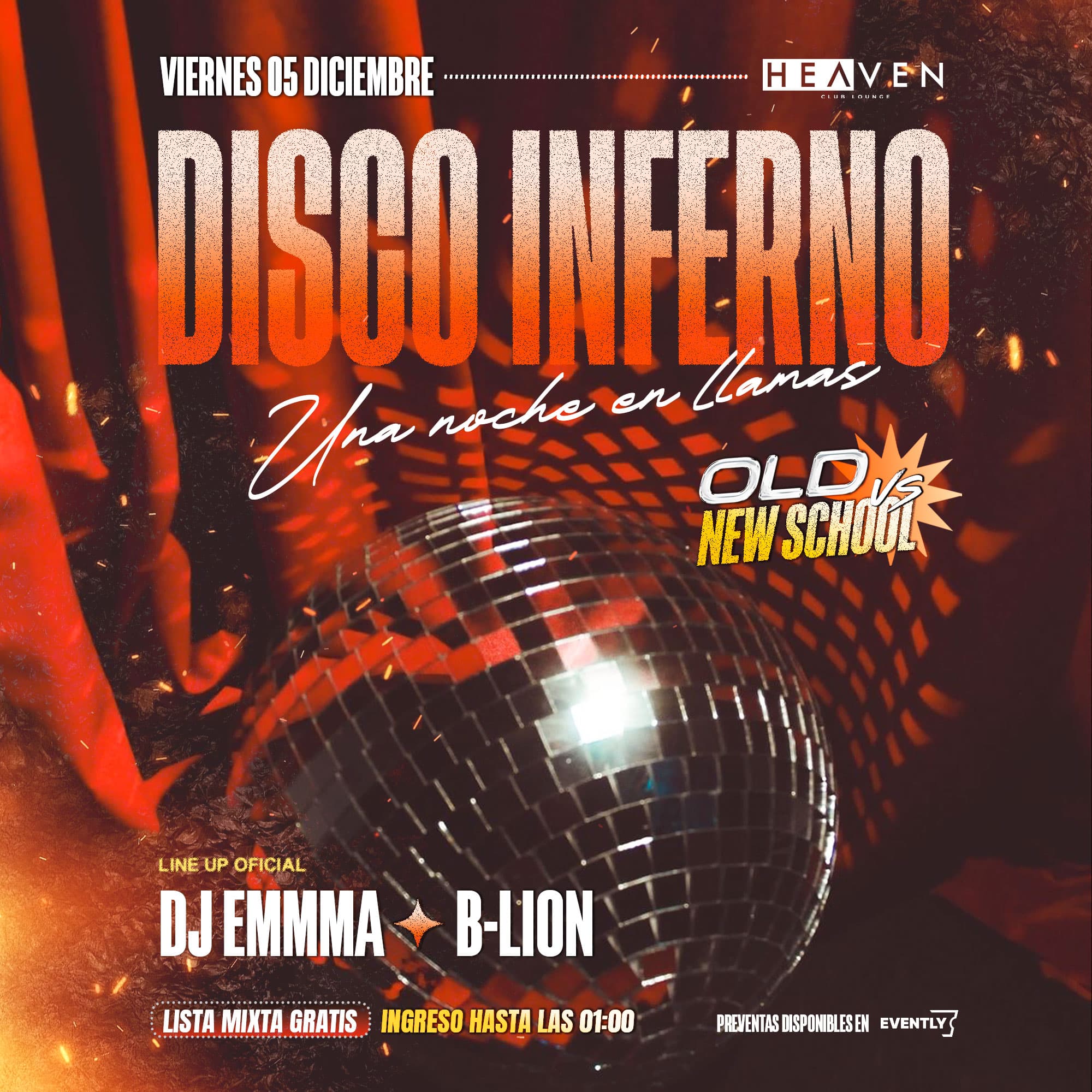 VIERNES - DISCO INFERNO image}