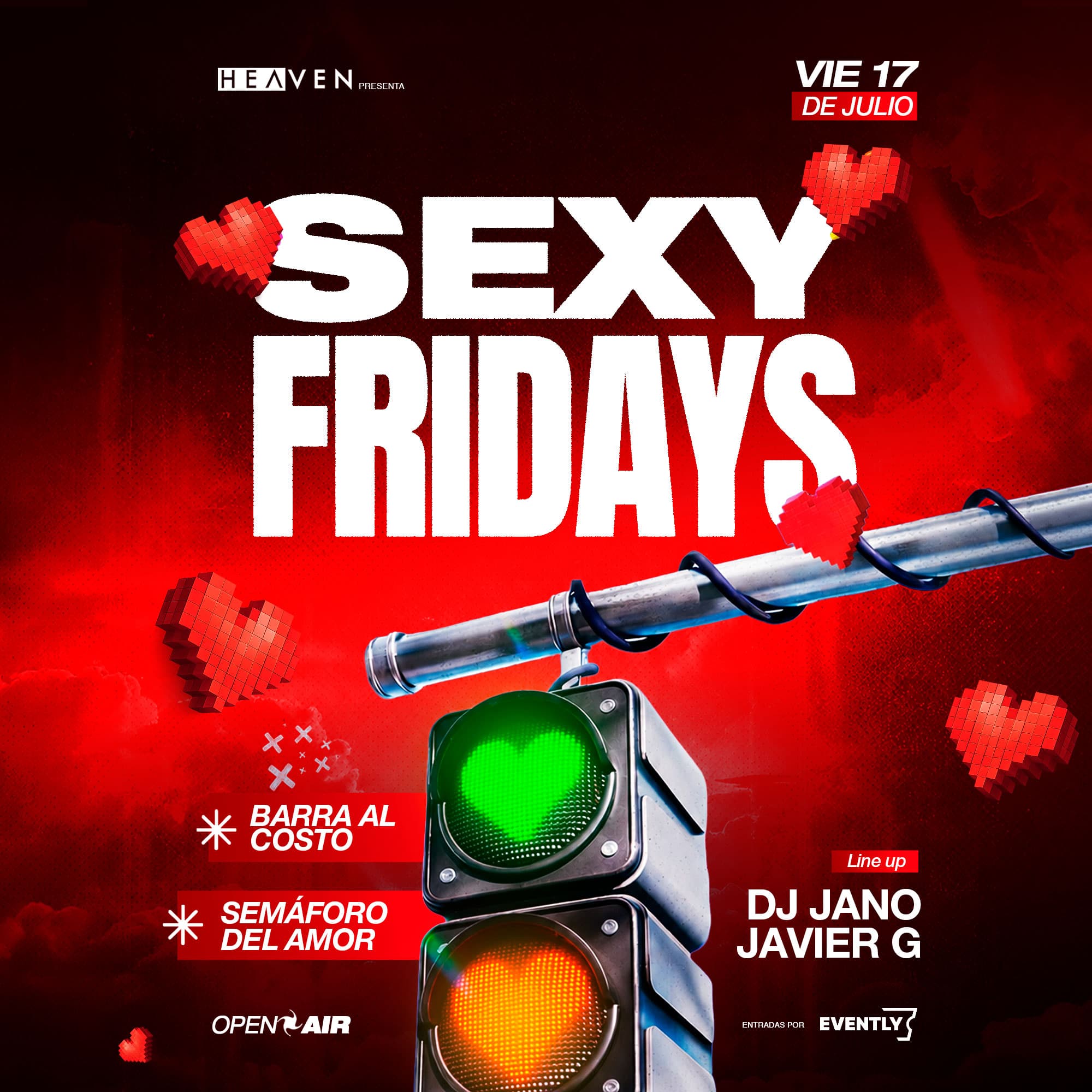 SEXY FRIDAYS - VIERNES DE BARRA AL COSTO image}