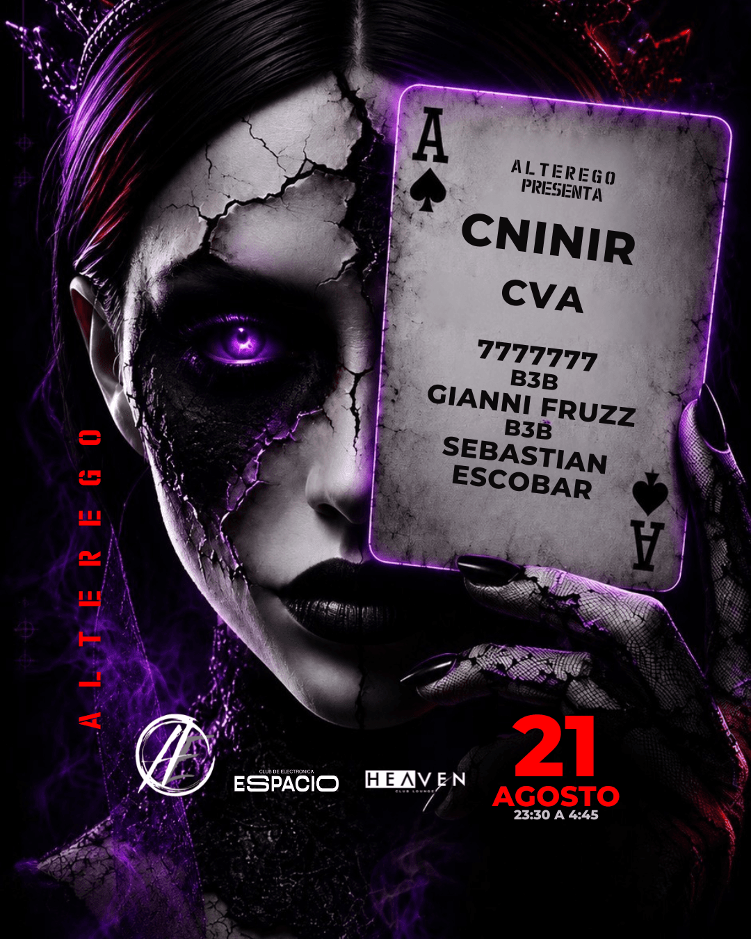 ALTEREGO x ESPACIO - VIERNES 21.08 image}