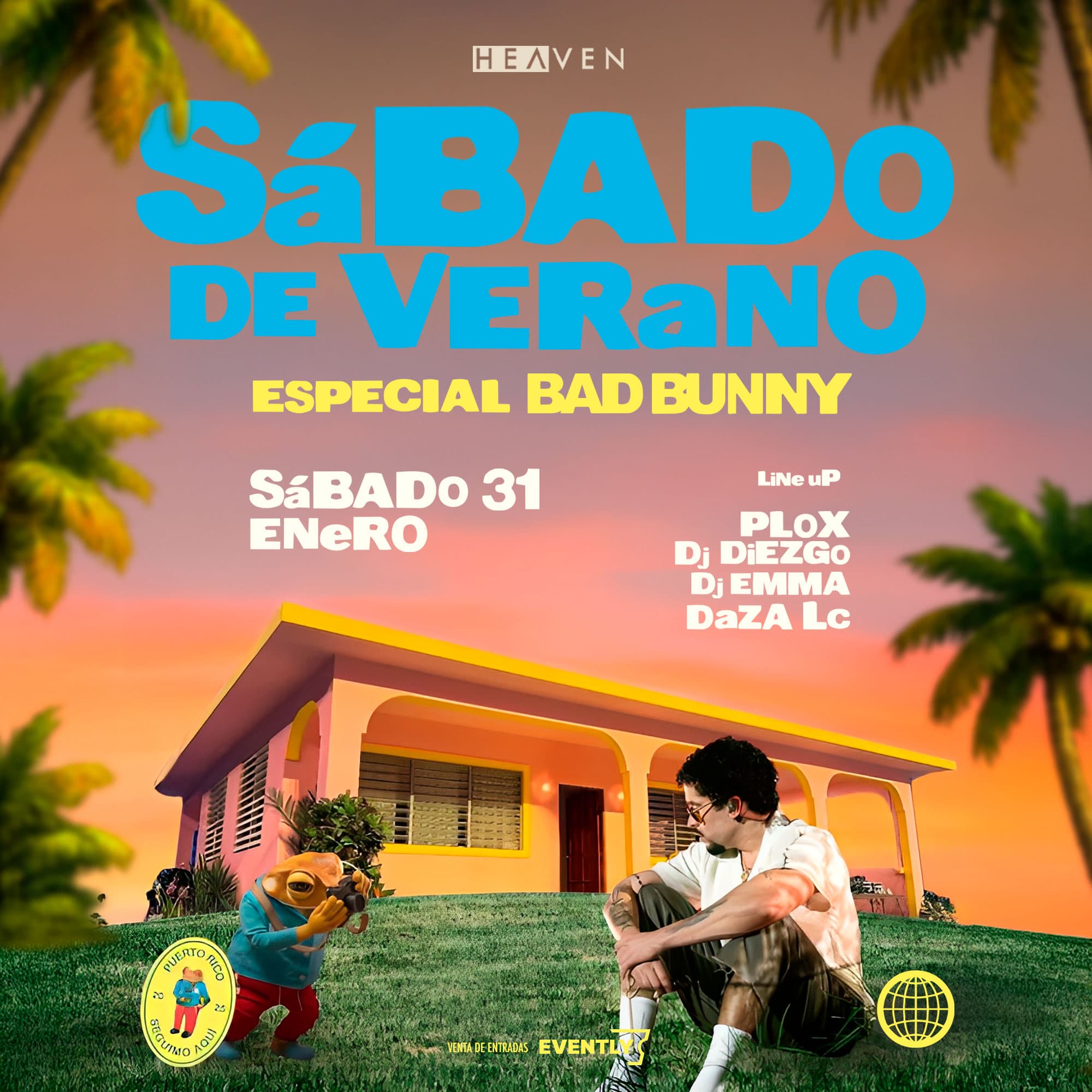SÁBADO DE VERANO - ESPECIAL BAD BUNNY image}