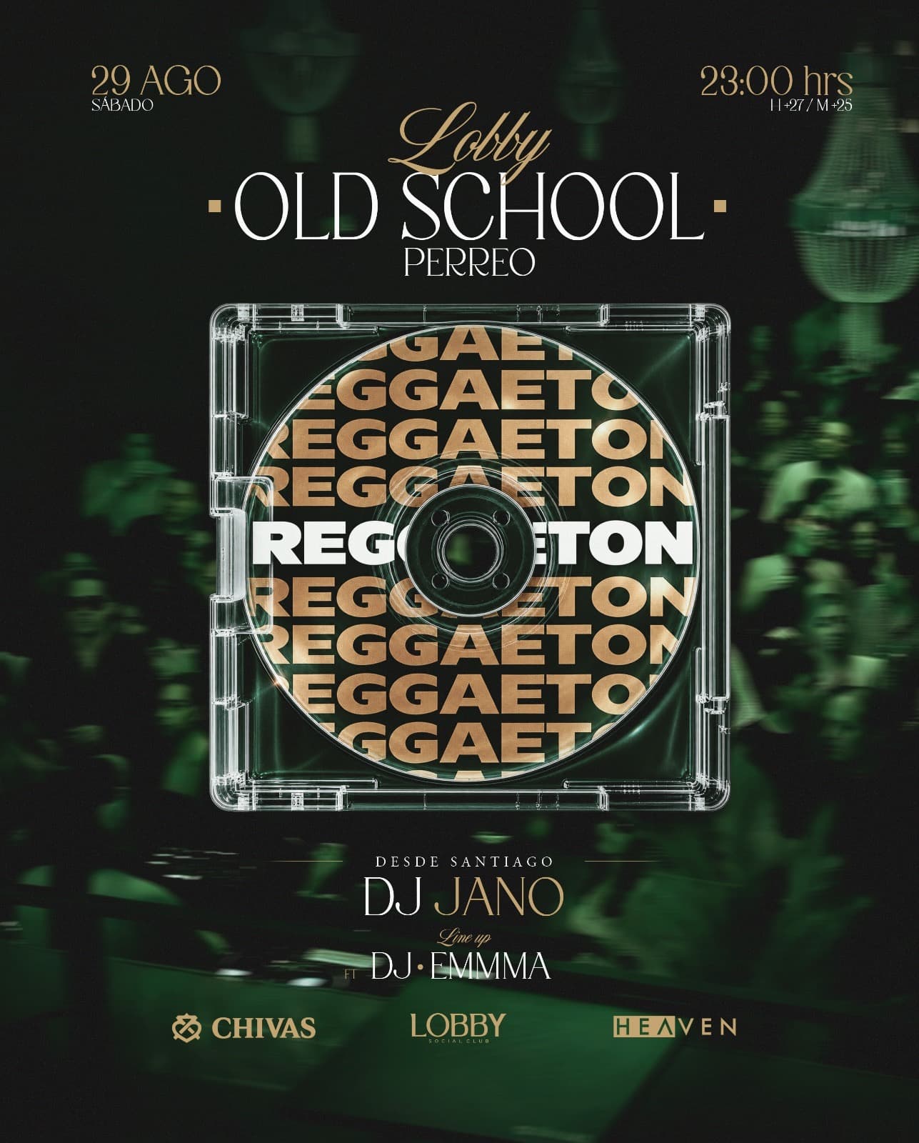SÁBADO OLD SCHOOL X LOBBY image}